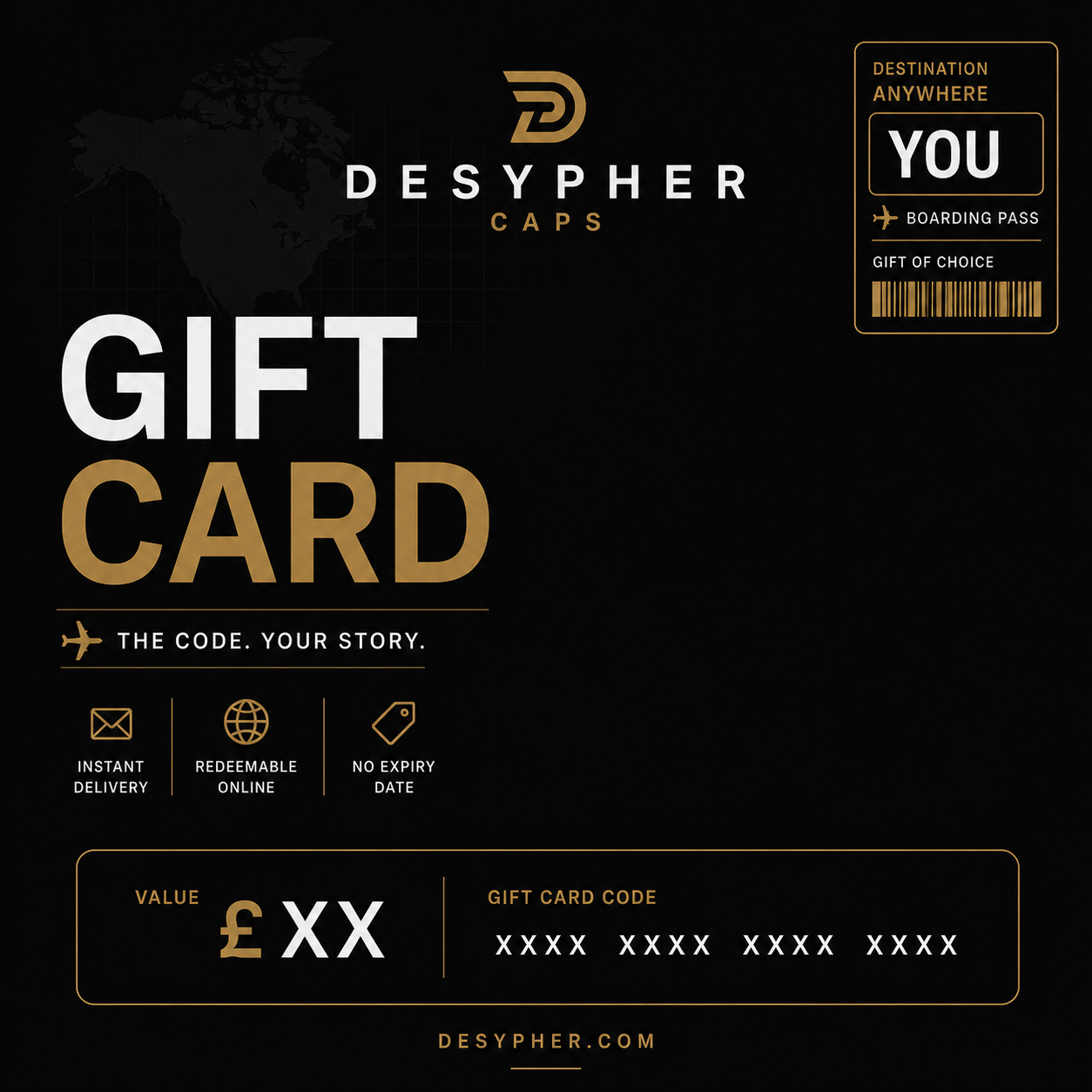 DESYPHER Digital Gift Card